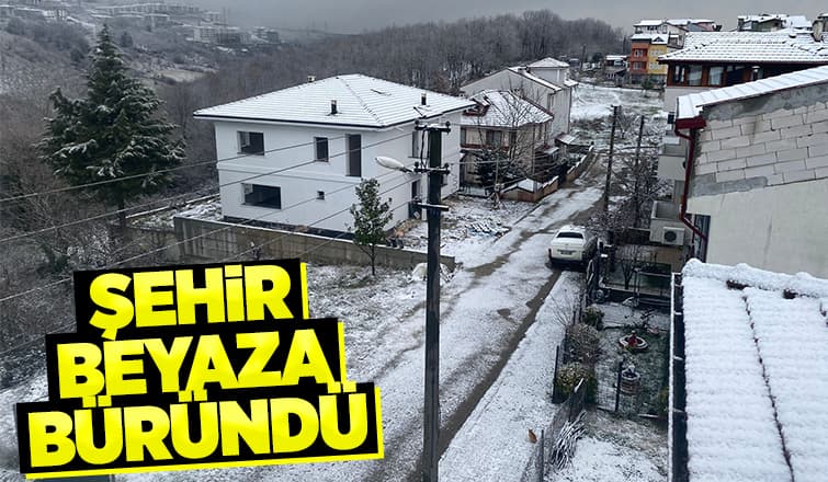 Sakarya beyaza büründü