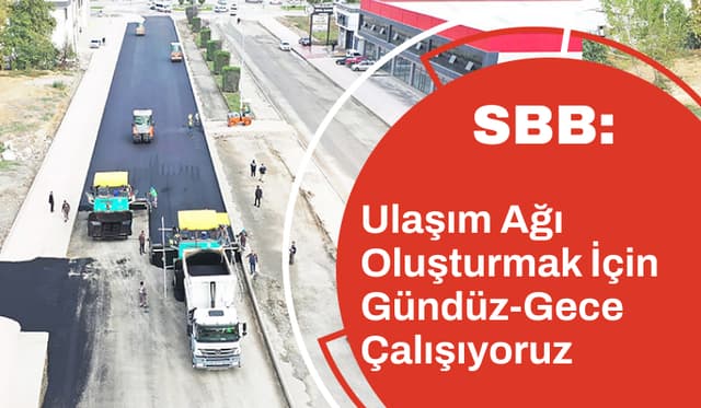 Büyükşehir Belediyesi Ulaşım İçin O Önemli Güzergâhlarda Çalışıyor