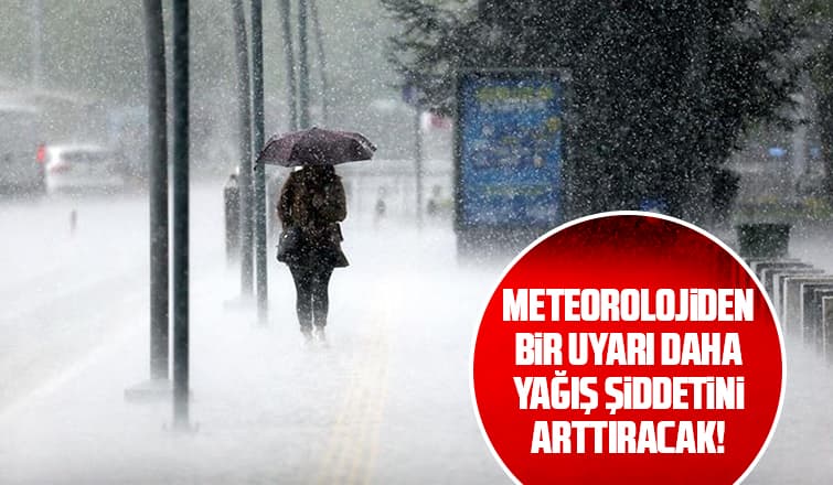 Sakarya için bir yağış uyarısı daha
