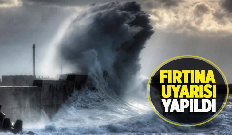 Sakarya İçin Fırtına Uyarısı