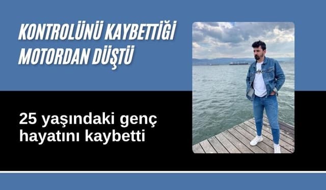 Sakarya’da Motosikletten Düşen Genç Hayatını Kaybetti