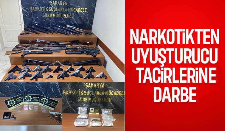 Sakarya'da Narkotik Operasyonu