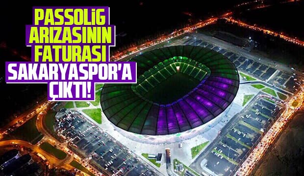 Sakaryaspor'a Ceza
