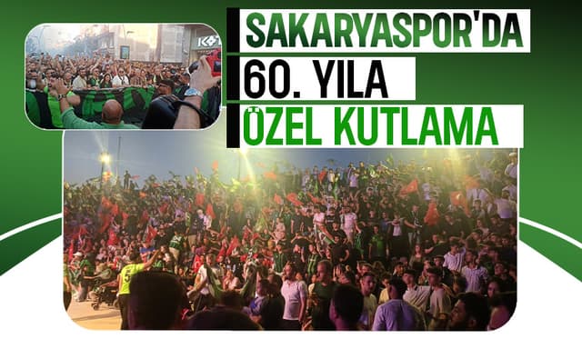 Sakaryaspor'da 60. yıl coşkusu