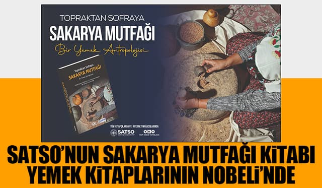 SATSO'nun Yemek Kitabı Türkiye'yi Temsil Edecek