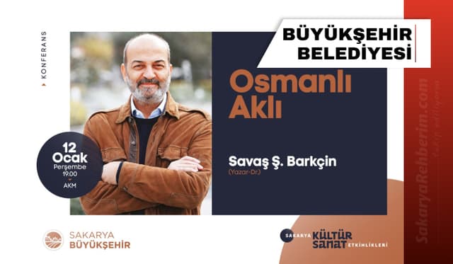 Savaş Barkçin Kültür Etkinliklerinin Konuğu Olacak