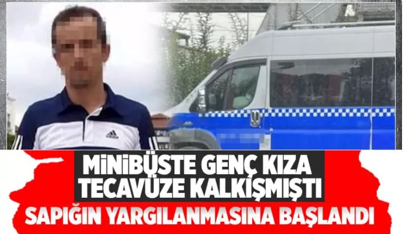 Minibüs şoförü önce kabul etti, sonra inkar!