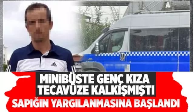 Minibüs şoförü önce kabul etti, sonra inkar!