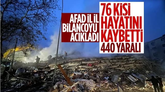 10 ili etkileyen Kahramanmaraş depreminin bilançosu