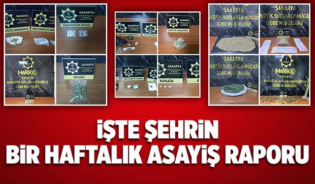 Çok sayıda silah ele geçirildi