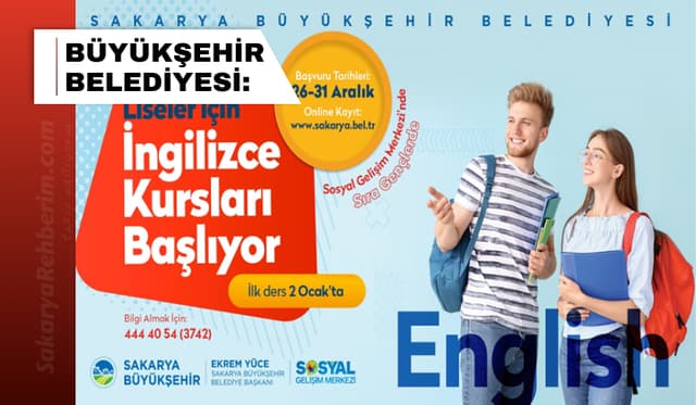 SGM’de Lise Öğrencilerine Yönelik İngilizce Kursları Başlıyor