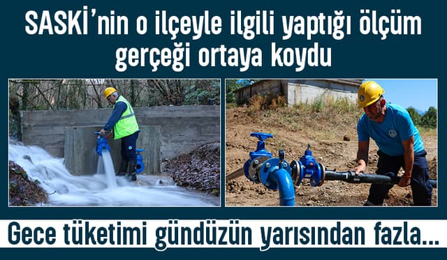 Gece Tüketim Gündüzü Solladı: O İlçede İlginç Su Kullanımı