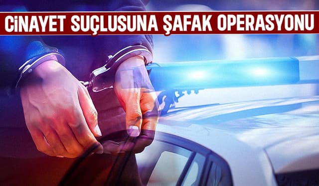 Cinayet Suçlusuna Sakarya’da Darbe