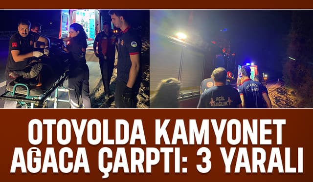 Otoyolda Korkunç Kaza: 1 Ağır, 3 Yaralı