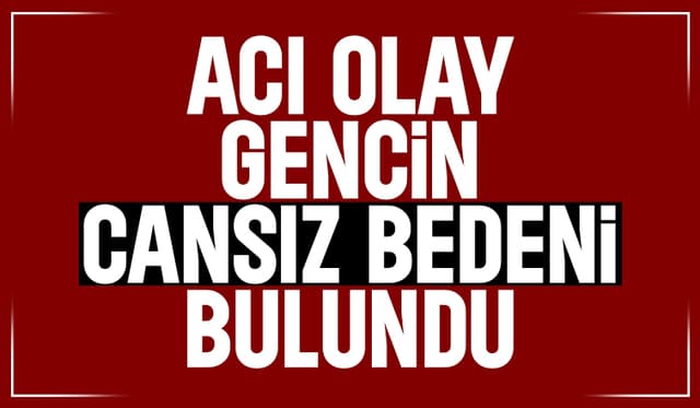 Yalnız yaşayan genç ölü bulundu