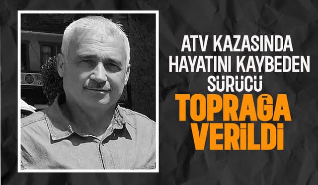 Kaza Kurbanı Sürücü Son Yolculuğuna Uğurlandı