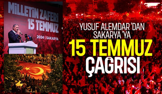 Başkan Alemdar: Milletin Zaferi İçin 15 Temmuz’da Demokrasi Meydanı’nda Buluşalım
