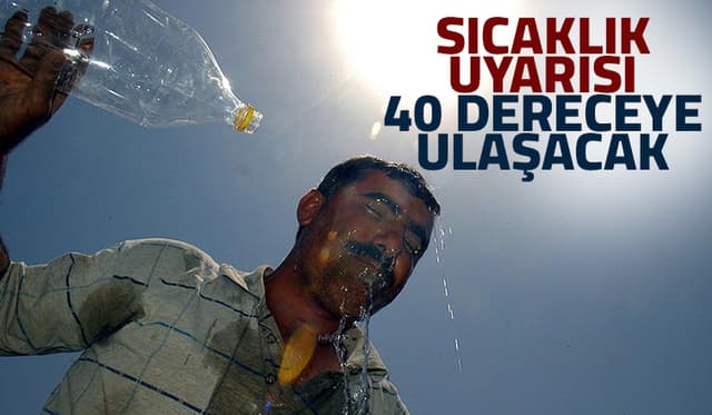 Sakarya İçin Sıcaklık Uyarısı