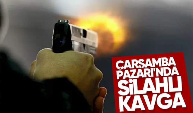 Çarşamba Pazarı'nda korku dolu anlar