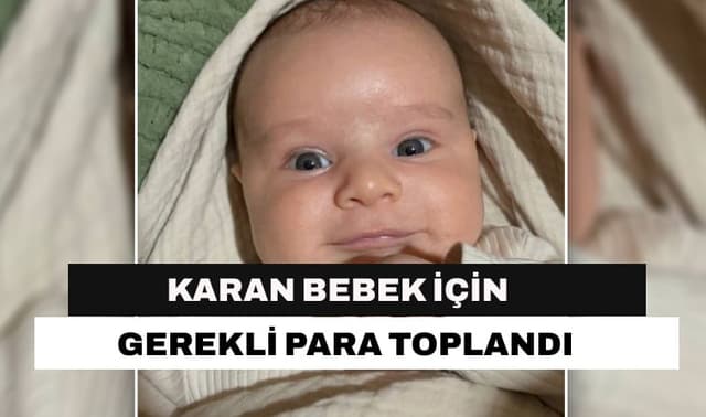 Karan Bebek İçin Güzel Haber