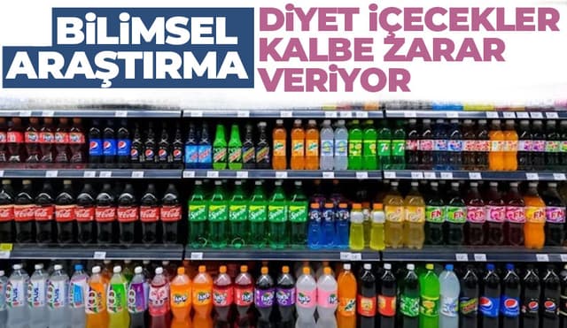 Şok Araştırma Diyet İçecekler Kalbe Zarar Veriyor
