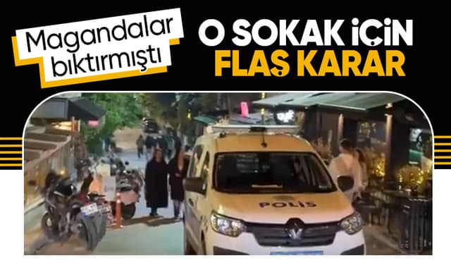 Sokak sakinleri bezmişti, karar alındı