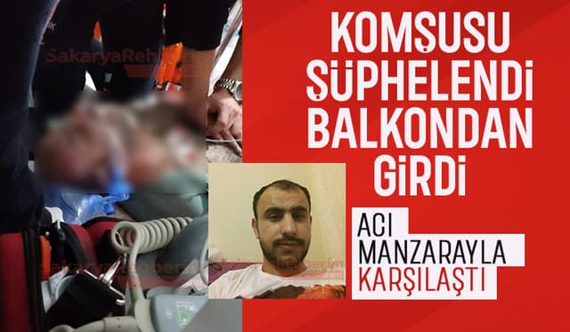 Komşusunun cansız bedenini buldu