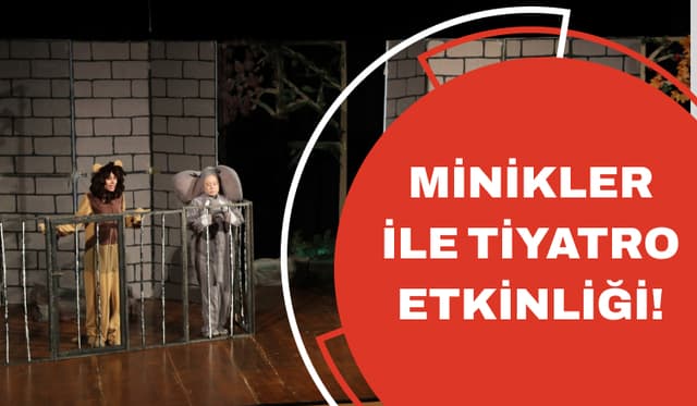 Minikler Tiyatro Etkinliğinde Buluştu