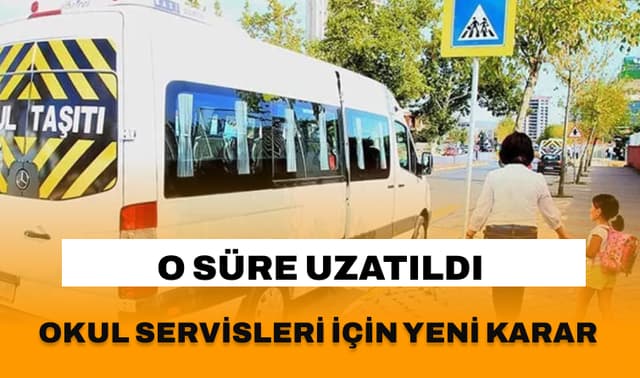 Servisler İçin Olan Zorunluluk Süresi Uzatıldı