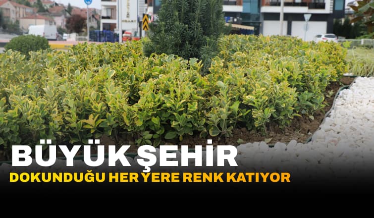 Büyükşehir Belediyesi Dokunduğu Her Yere Renk Katıyor