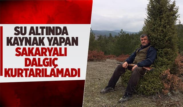 Sakaryalı dalgıç kurtarılamadı