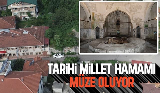 Tarihi Millet Hamamı’nda Mutlu Eden Gelişme