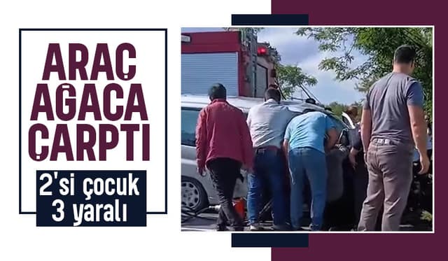 Karasu yolunda feci kaza 3 yaralı