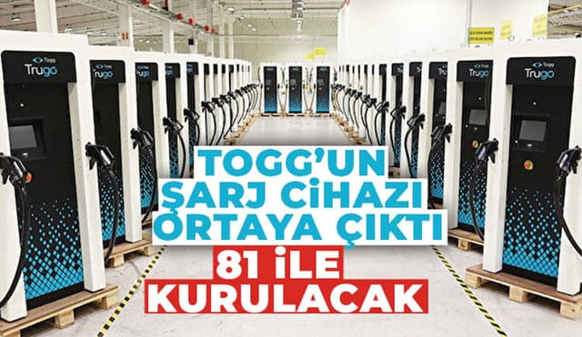 Togg İçin Bin 500 Şarj İstasyonu Kurulacak