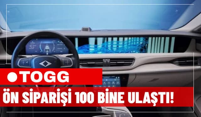 Togg İçin Ön Sipariş Sayısı 100 Bini Buldu