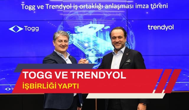 TOGG ve Trendyol İşbirliği Yaptı
