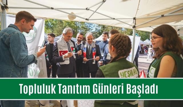 Kampüste Topluluk Tanıtım Günleri Başladı