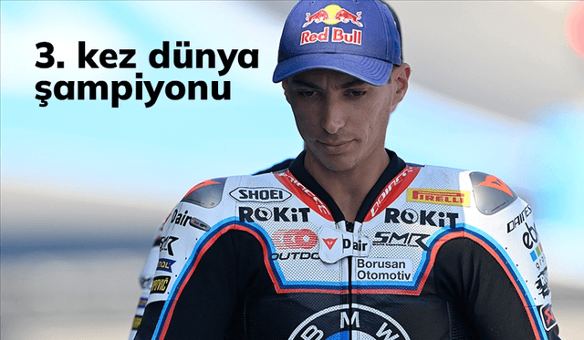 Toprak Razgatlıoğlu, 2025 Dünya Superbike’ta 3. kez dünya şampiyonu oldu