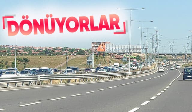 TEM ve KMO'da dönüş yoğunluğu