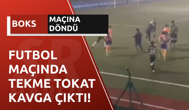 U18 Play-off A Grubu Maçında Tekmeler Havada Uçuştu