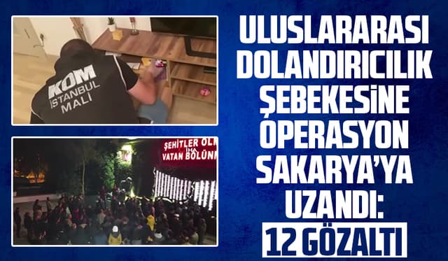 Uluslararası dolandırıcılık şebekesi çökertildi