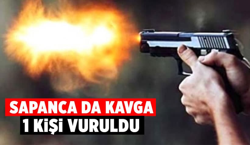 Sapanca da Silahlı Kavga: 1 Yaralı