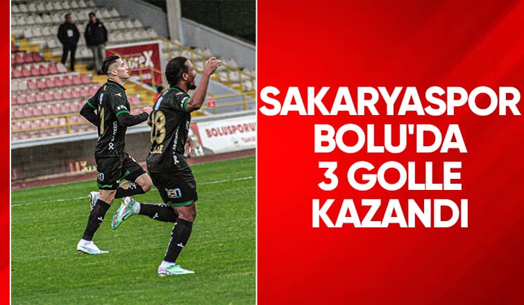 Boluspor: 2 - Sakaryaspor: 3