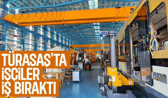Türasaş’ta İş Bırakma Krizi: Çalışma Durdu