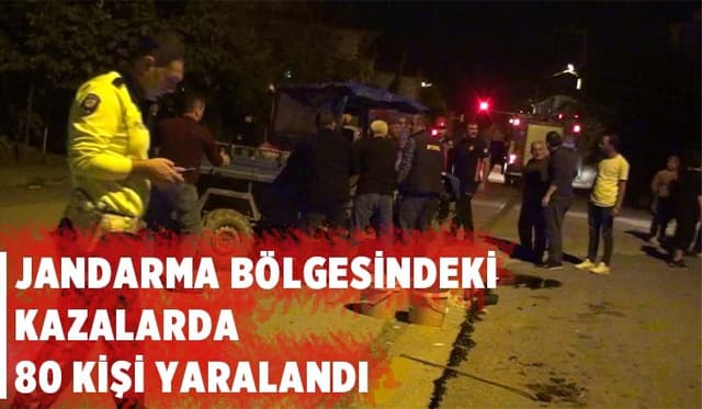 Jandarma ekim ayı trafik raporu