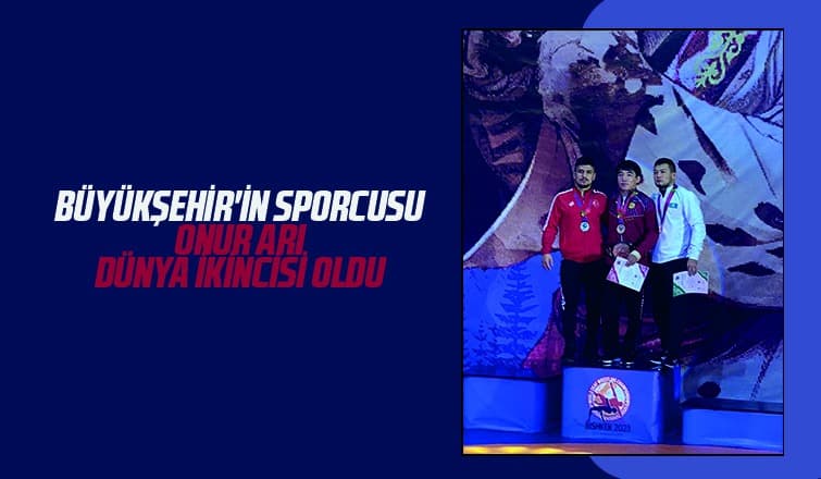  Sakaryalı Onur Arı dünya ikincisi oldu