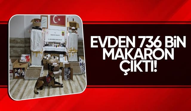 Karasu'da kaçak sigara ve tütün operasyonu