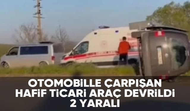 Kaynarca'da kaza: 2 yaralı