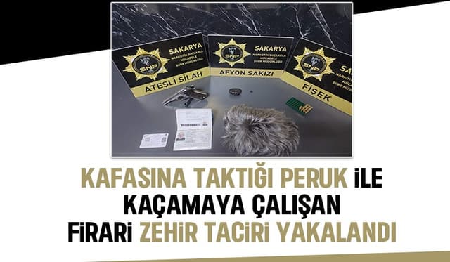 Peruk taktı, yine kaçamadı