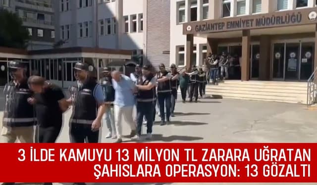 Sakarya dahil 3 ilde operasyon